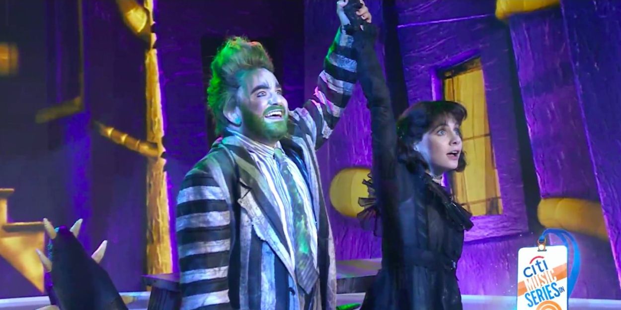 VIDEO: BEETLEJUICE Cast Performs 'That Beautiful Sound' on TODAY Video
