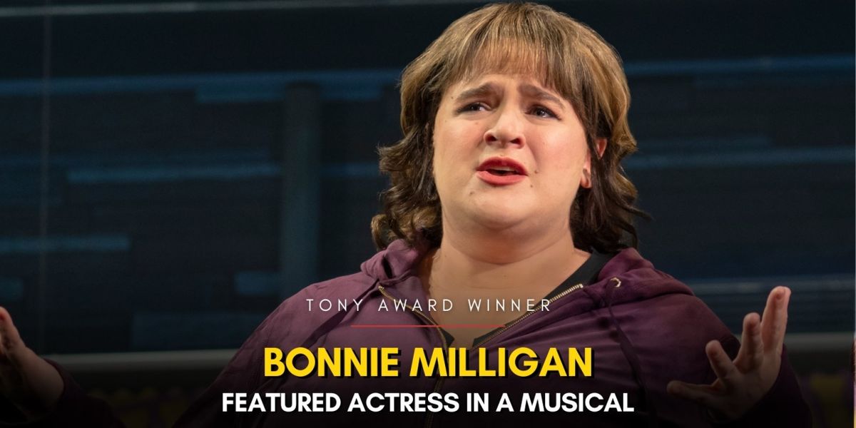 KIMBERLY AKIMBO's Bonnie Milligan Wins 2023 Tony Award for Best Performance by an Actress in a Featured Role in a Musical