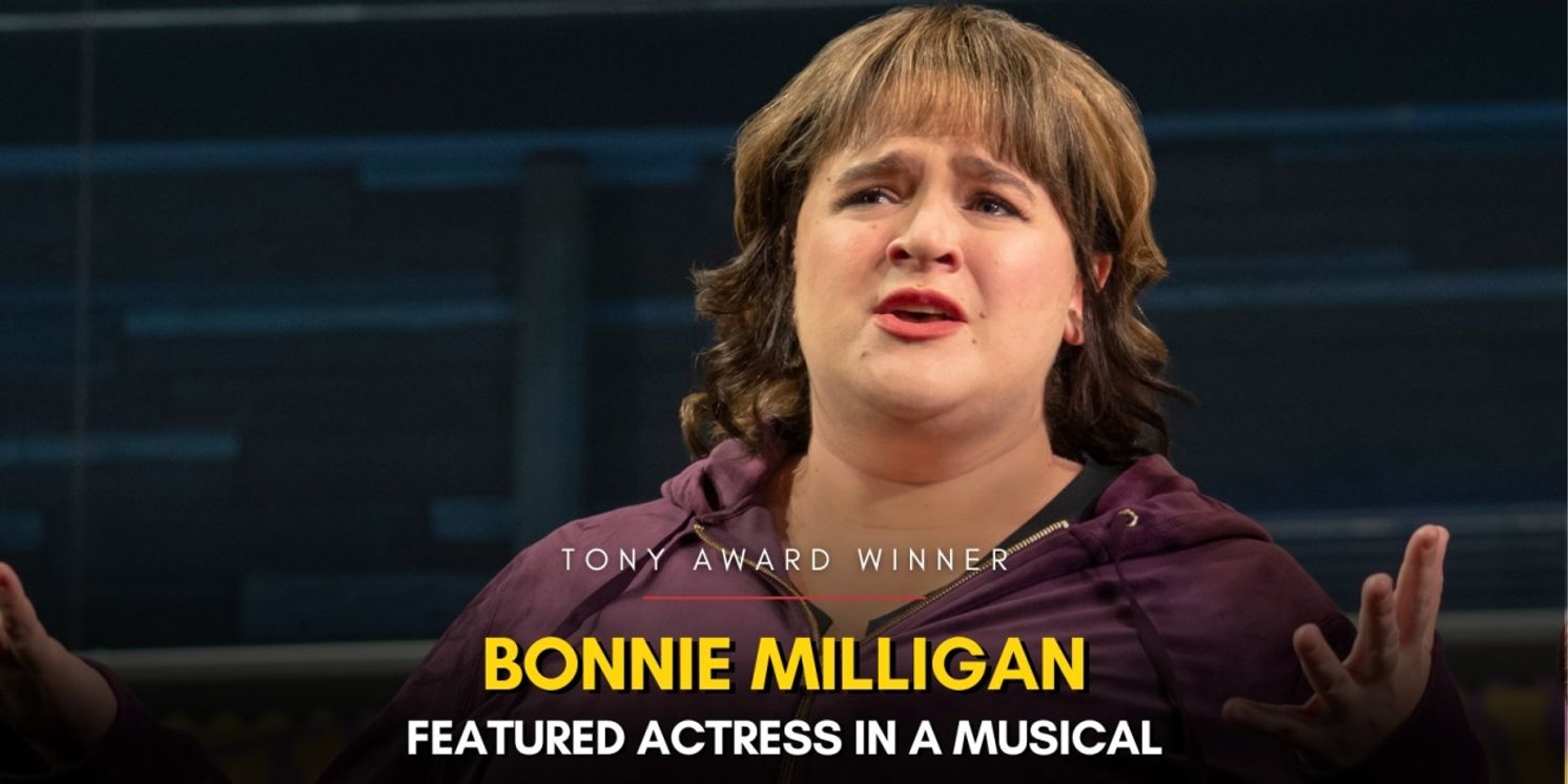 KIMBERLY AKIMBO's Bonnie Milligan Wins 2023 Tony Award for Best Performance by an Actress in a Featured Role in a Musical  Image