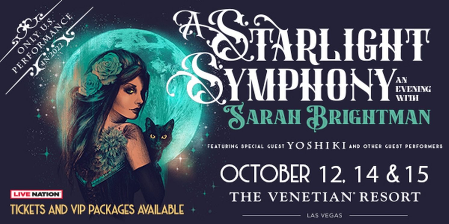 CONTEST: Win A Pair of VIP Tickets to A STARLIGHT SYMPHONY... AN EVENING WITH SARAH BRIGHTMAN in Las Vegas!  Image