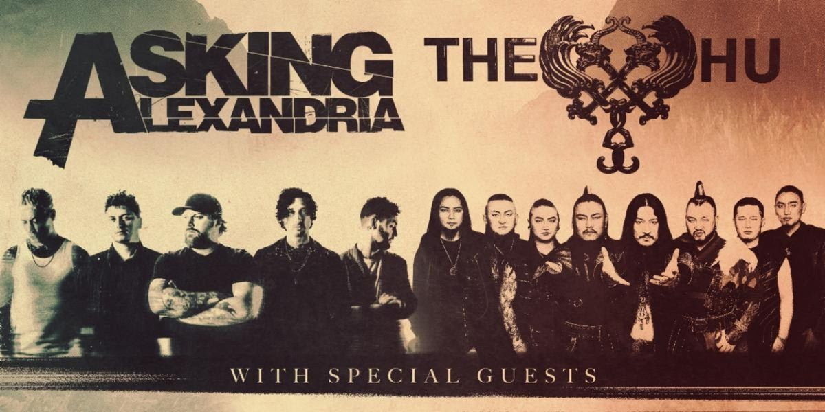 ASKING ALEXANDRIA & THE HU Announce Co-Headlining 'Psycho Thunder' U.S. Tour with Special Guests Bad Wolves & Zero 9:36