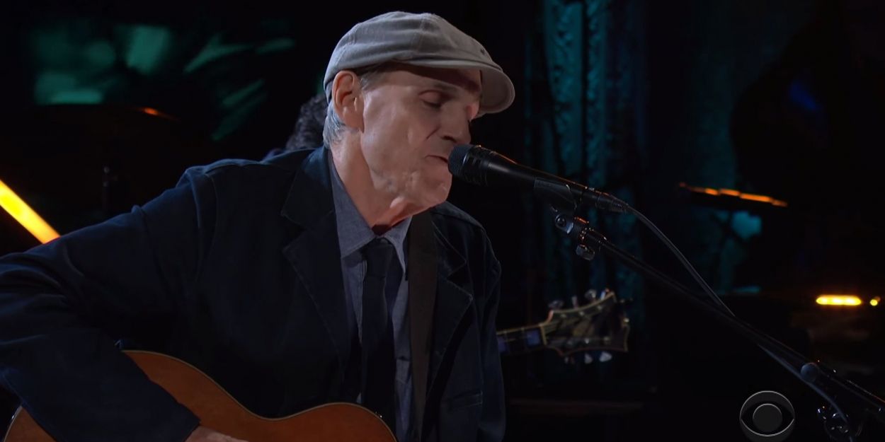 VIDEO: James Taylor Performs 'Almost Like Being in Love' From BRIGADOON on THE LATE… Video