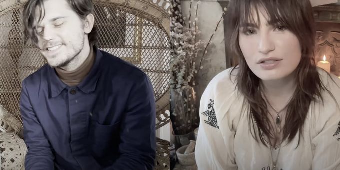 VIDEO: Kathryn Gallagher and Andy Mientus Perform the 'Broadway Witch Version' of Taylor Swift's 'willow'