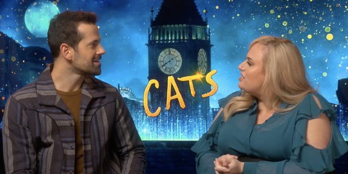 BWW Exclusive: CATS Stars Robbie Fairchild & Rebel Wilson Gush About Meeting Judi Dench, Finding Comedy in a Classic & More!