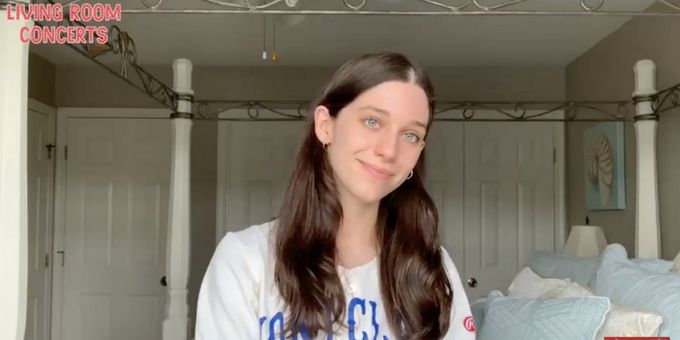 Living Room Concerts: DEAR EVAN HANSEN's Gabrielle Carrubba Sings From The Show!