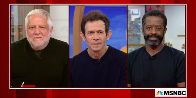VIDEO: The Stars of THE LEHMAN TRILOGY Talk Broadway Return on MORNING JOE