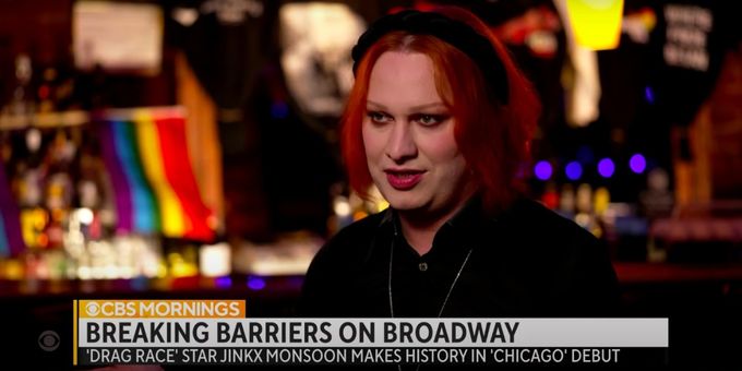 VIDEO: Jinkx Monsoon Talks Gender-Blind Casting in CHICAGO on Broadway on CBS MORNINGS