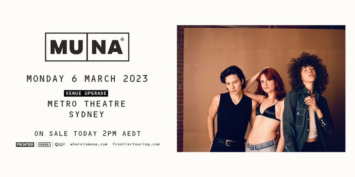 MUNA Upgrade Sydney Show Following Incredible Demand