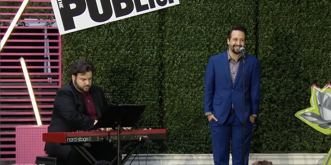 Video: Watch Lin-Manuel Miranda, Anna Uzele & Christopher Jackson Perform at Gala on the Green 2023