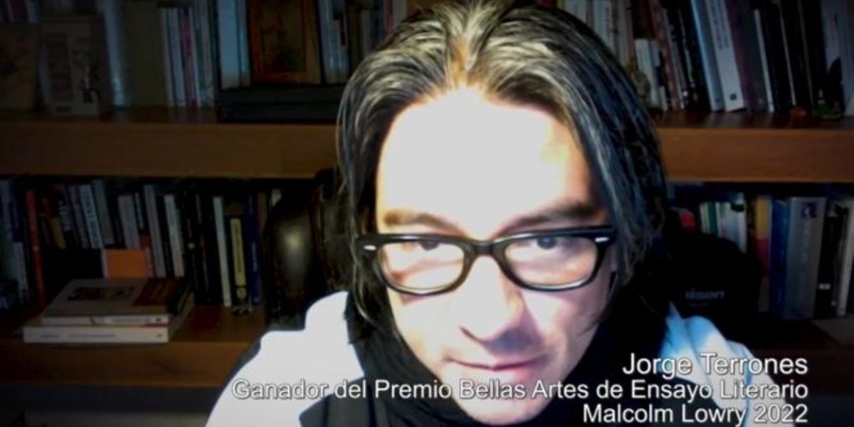 Jorge Prieto Terrones Recibe El Premio Bellas Artes De Ensayo Literario Malcolm Lowry 2022