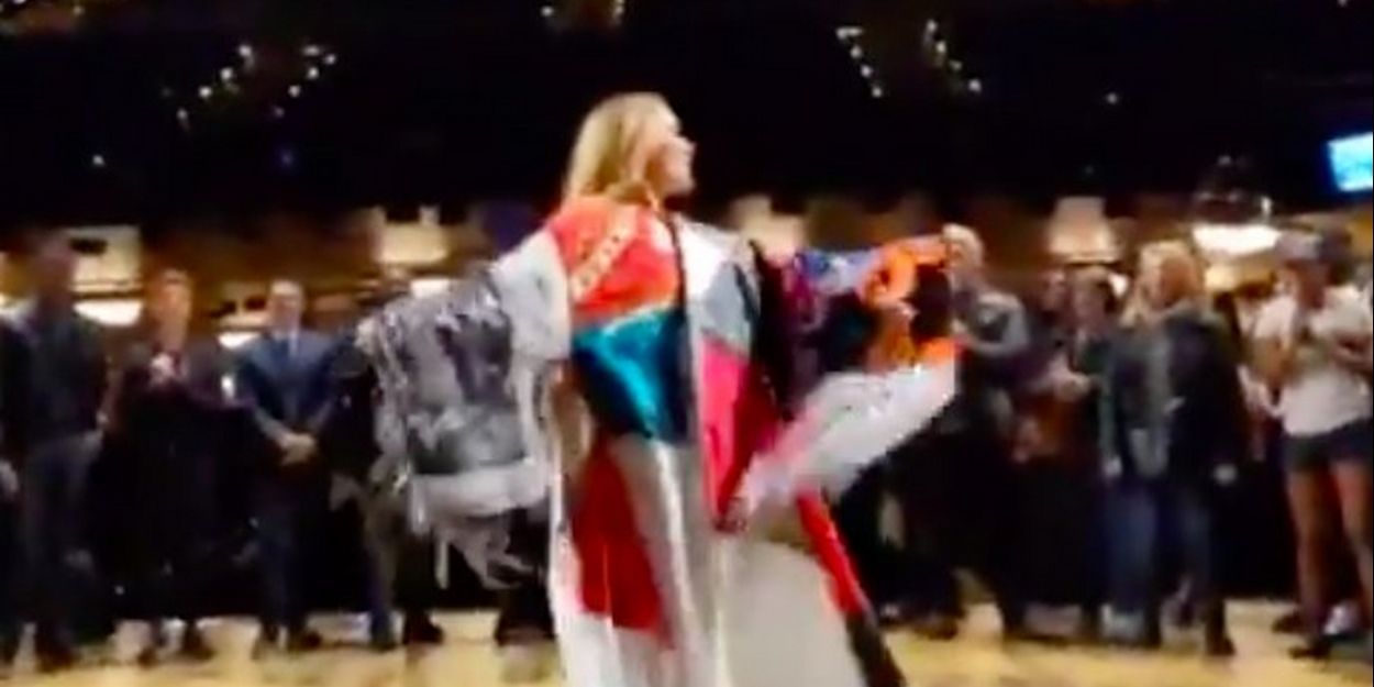 VIDEO: Katie Webber Receives the Legacy Robe For TINA - THE TINA TURNER MUSICAL Video