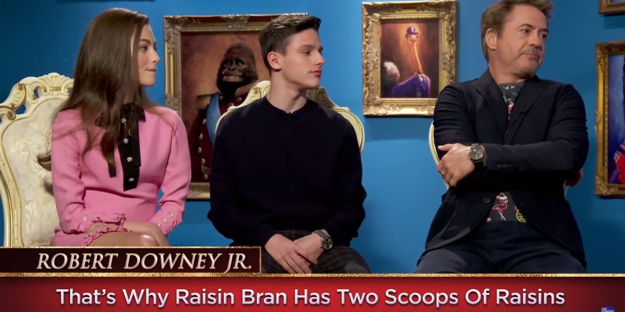 VIDEO: Robert Downey Jr. and the DOLITTLE Cast Secretly Slip Funny Words into… Video