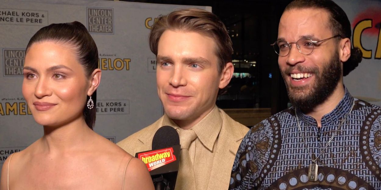 Video: Watch the Cast of CAMELOT Celebrate Opening Night Photo