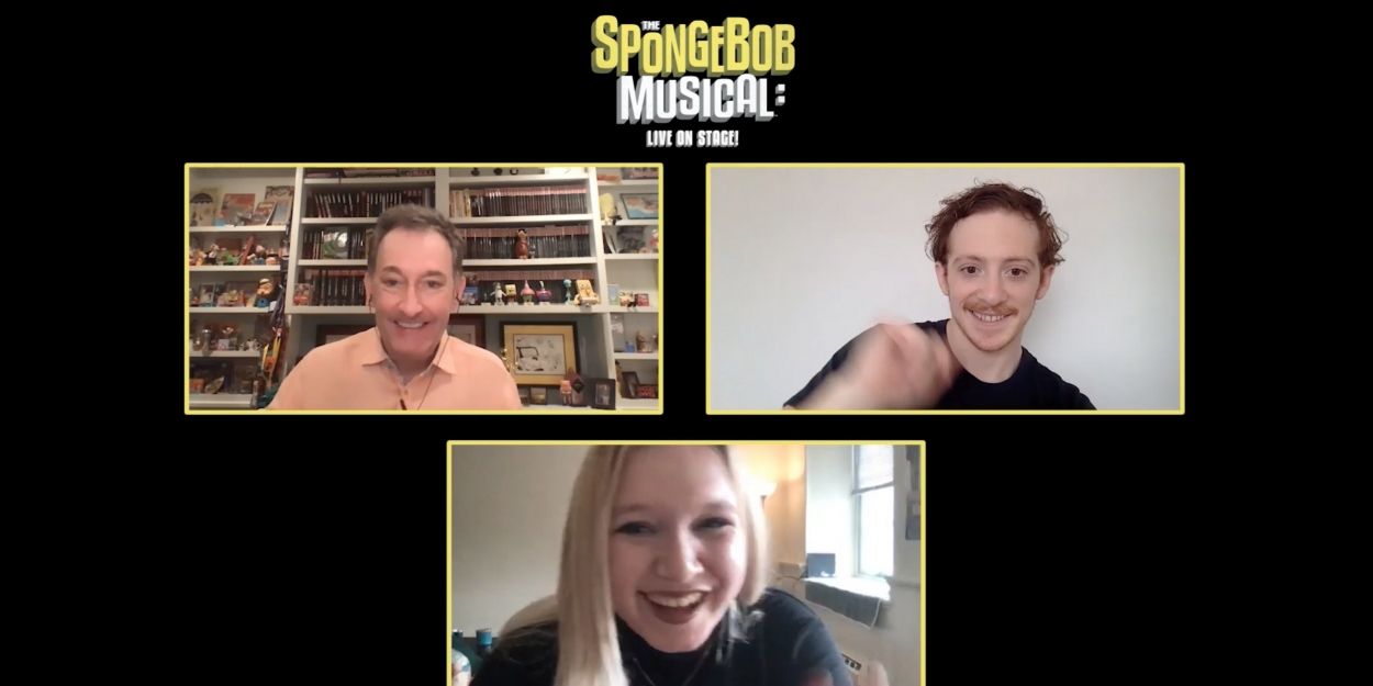 BWW Interview: Ethan Slater & Tom Kenny Chat About THE SPONGEBOB MUSICAL on DVD Video