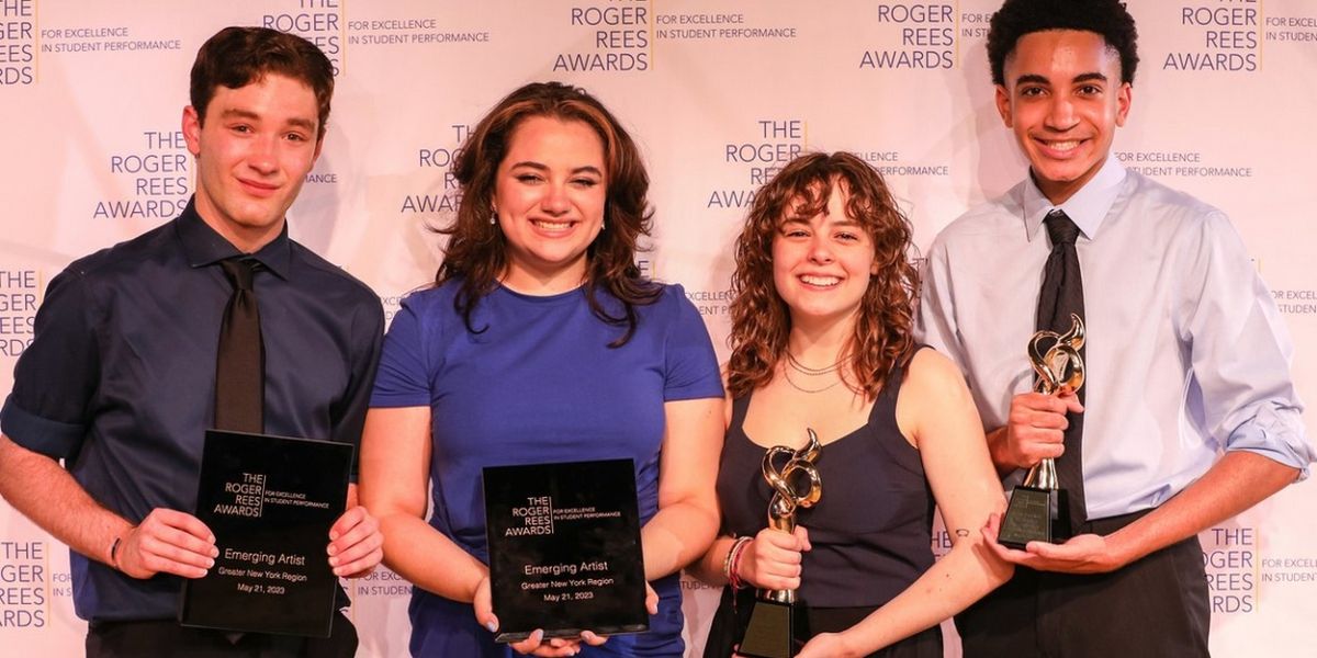 Winners Revealed For the 13th Annual Roger Rees Awards For Excellence in Student Performance