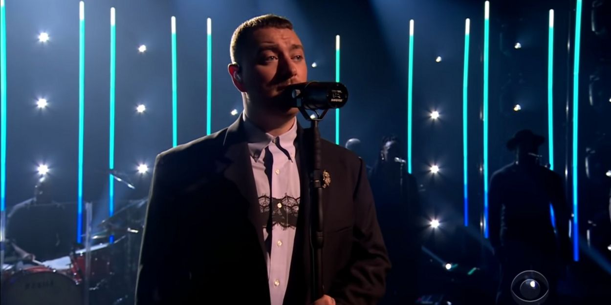 VIDEO: Sam Smith Performs 'Diamonds' on THE LATE LATE SHOW Video