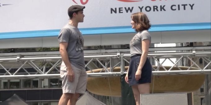 Broadway Rewind: NEWSIES Carries the Banner Into Bryant Park in 2012!