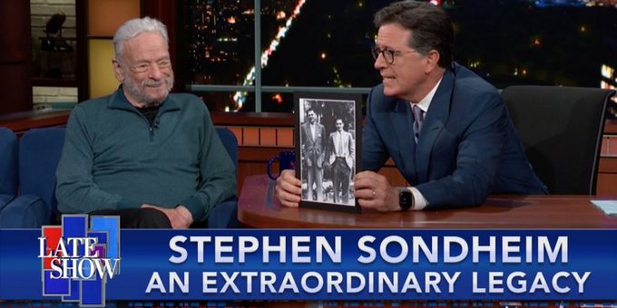 VIDEO:  Stephen Colbert Releases Tribute to Stephen Sondheim