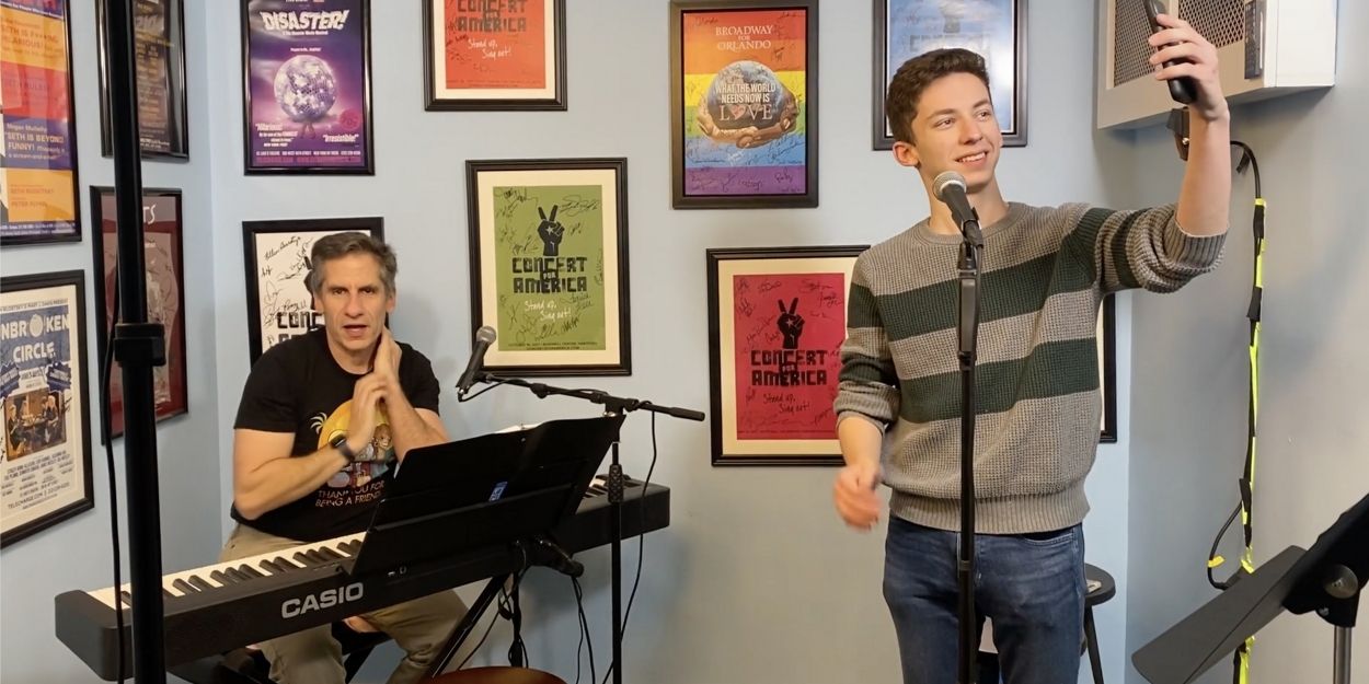 VIDEO: Andrew Barth Feldman & Seth Rudetsky Rehearse For Tonight's Streaming Concert Video