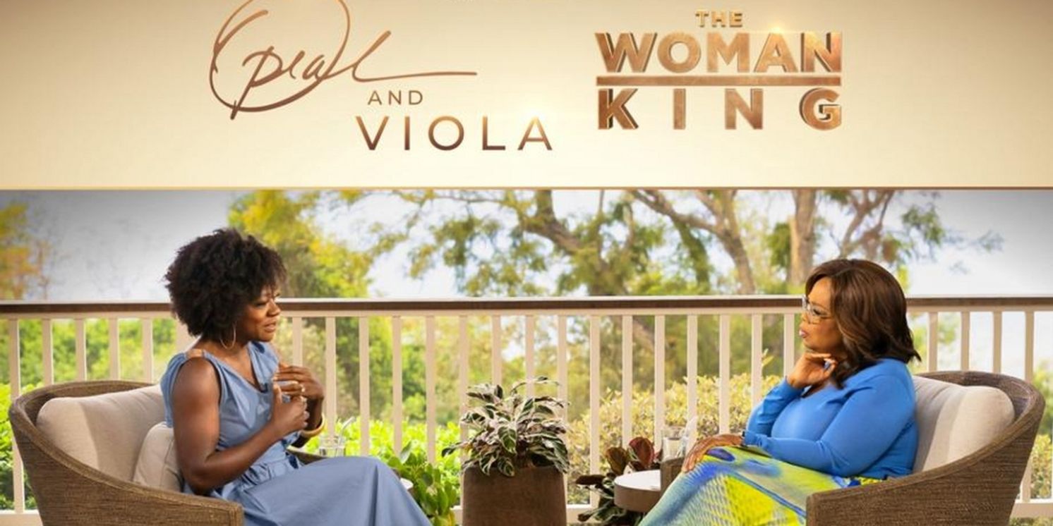 Oprah to Interview Viola Davis About THE WOMAN KING in New OWN Special  Image