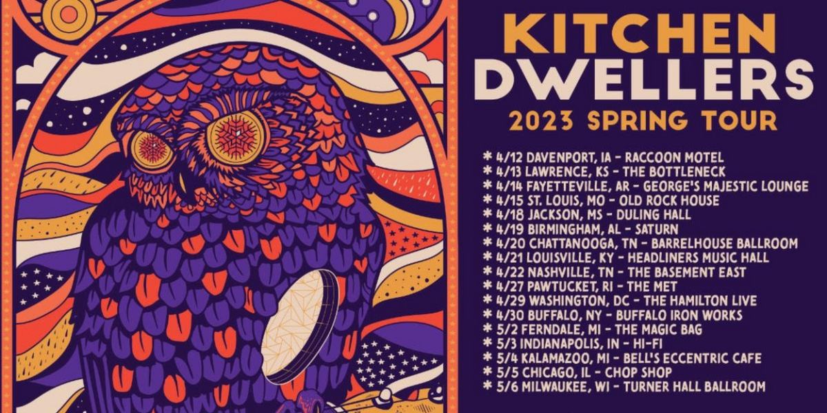 Kitchen Dwellers Announce Spring 2023 Tour Dates