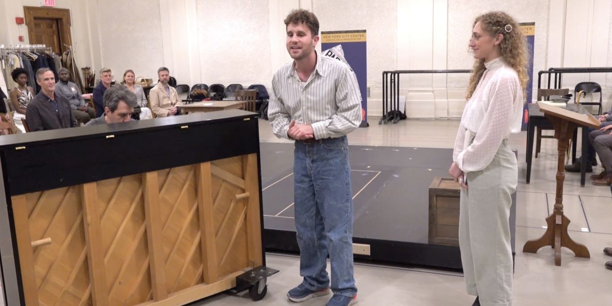 Video: Ben Platt, Micaela Diamond, Jason Robert Brown & More Rehearse City Center… Video