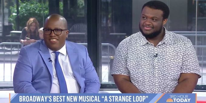 VIDEO: Michael R. Jackson & Jaquel Spivey Talk Representation Onstage in A STRANGE LOOP on TODAY