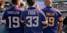 Interview: Adam Thielen of MINNESOTA VIKINGS at US Bank Stadium