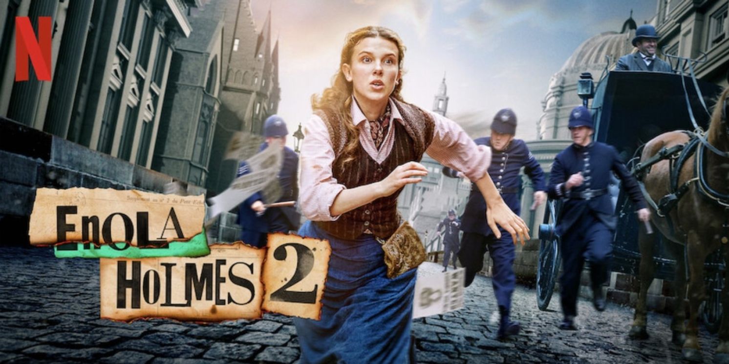ENOLA HOLMES 2 Tops Netflix Watch List the Week of October 31  Image