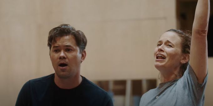 VIDEO: Andrew Rannells, Katie Brayben, and More in Rehearsal For TAMMY FAYE