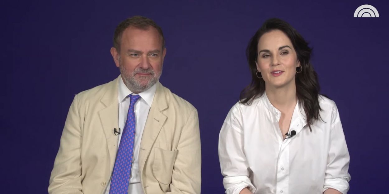 VIDEO: Michelle Dockery & Hugh Bonneville Recreate Their Best Lines from DOWNTON… Video