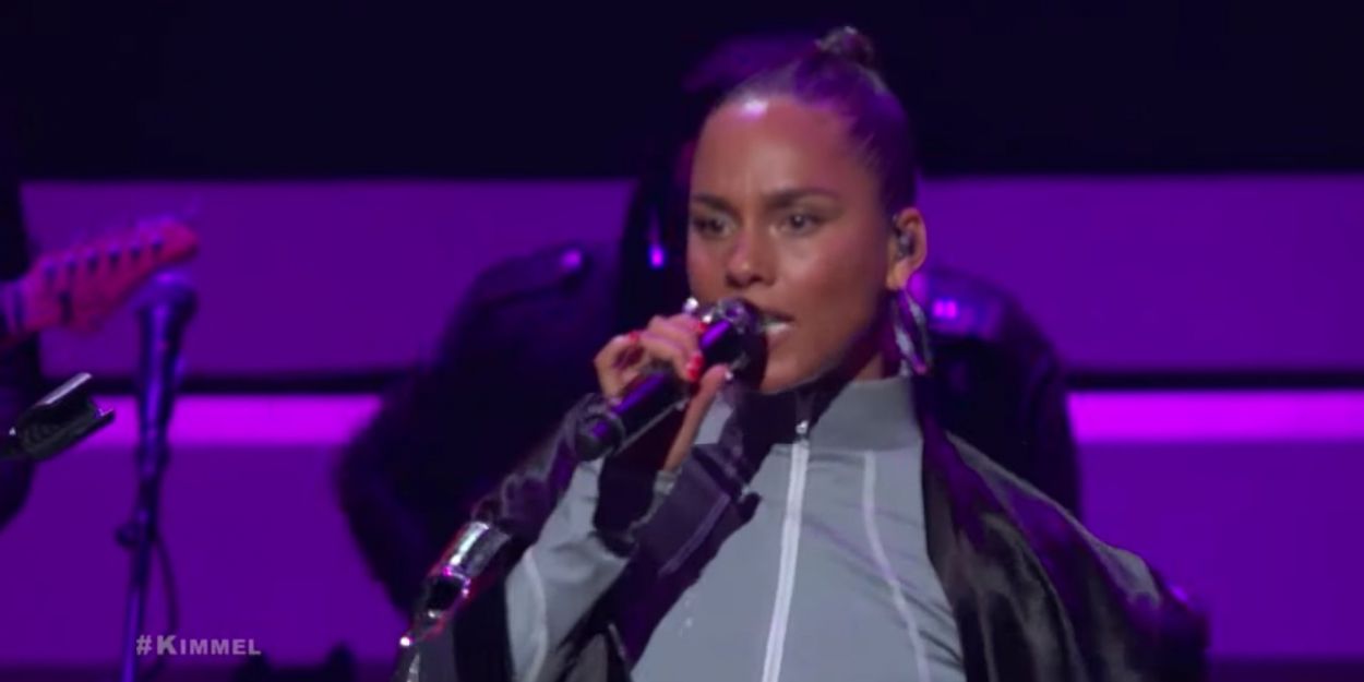 VIDEO: Watch Alicia Keys Perform 'Juicy' on JIMMY KIMMEL LIVE! Video