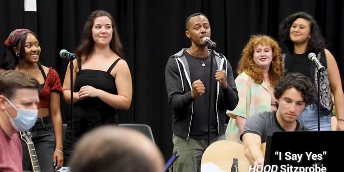 VIDEO: Go Inside the Sitzprobe for Douglas Carter Beane & Lewis Flinn's New Musical HOOD