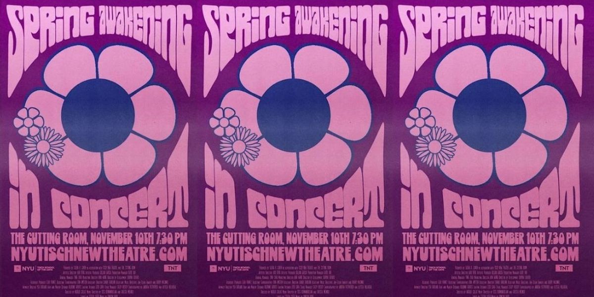 Tisch New Theatre to Present SPRING AWAKENING: IN CONCERT at The Cutting Room in November