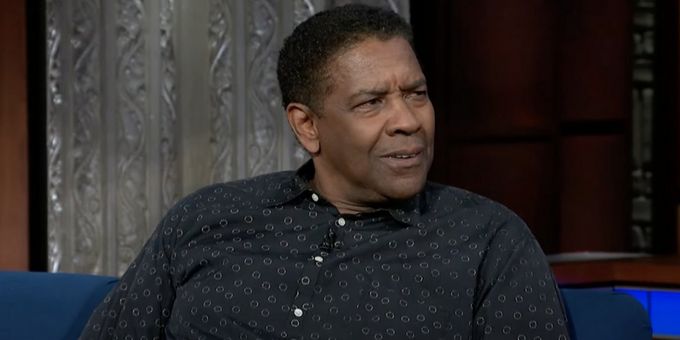 VIDEO: Denzel Washington Talks Shakespeare, MACBETH, and More on THE LATE SHOW