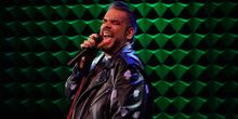 C. Julian Jimenez of ¡OSO FABULOSO & THE BEAR BACKS! at Joe's Pub