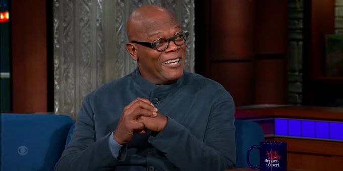 VIDEO: Samuel L. Jackson Discusses Working With His Wife, LaTanya Richardson Jackson, on THE PIANO LESSON on COLBERT