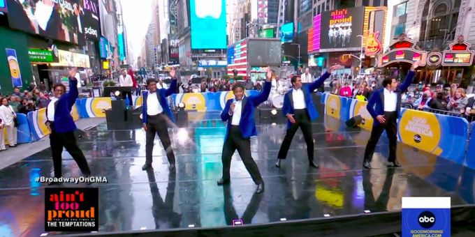 VIDEO: Watch the Cast of AIN'T TOO PROUD Perform on GOOD MORNING AMERICA