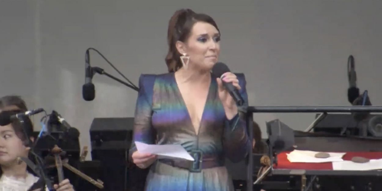 VIDEO: Jessica Vosk Hosts New York Philharmonic at Bryant Park Video