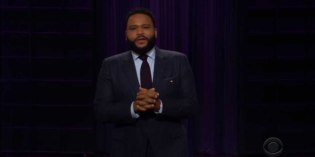 VIDEO: Watch Anthony Anderson's Monologue From THE LATE LATE SHOW Video