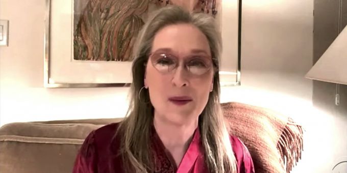 VIDEO: Meryl Streep Talks About Improvising For a Whole Movie on THE LATE SHOW WITH STEPHEN COLBERT