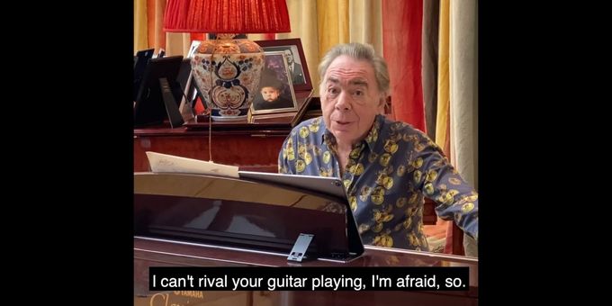 VIDEO: Andrew Lloyd Webber Plays 5 Variations of 'Get Lucky'