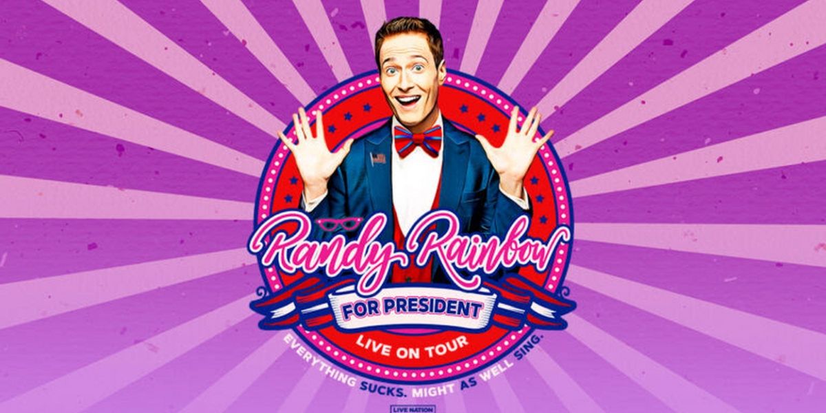 Randy Rainbow Will Embark on The RANDY RAINBOW FOR PRESIDENT TOUR