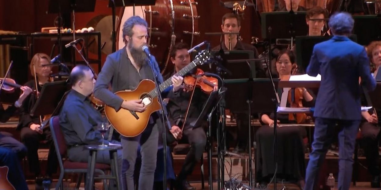 VIDEO: Iron & Wine and NSO Pops Perform 'Cinder and Smoke' at The Kennedy Center Video