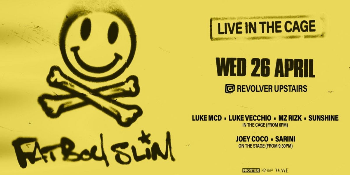 Fatboy Slim Announces Special 'Revolver Upstairs' Melbourne Live in the Cage Show