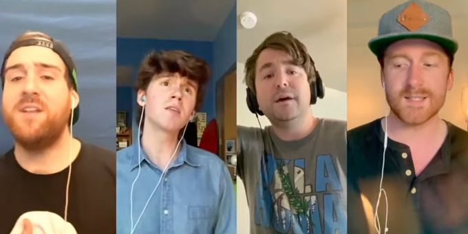 VIDEO: Alex Brightman, Liam Fennecken, Brendan Jacob Smith and Jim Hogan Sing 'I Don't Care Much'