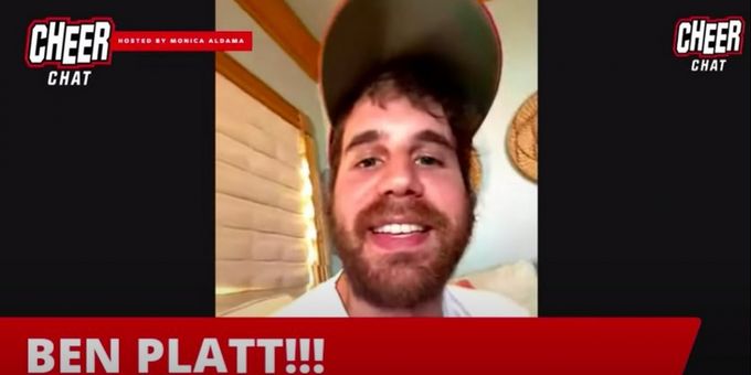 VIDEO: Ben Platt Learns Choreography From the Cast of CHEER on Netflix