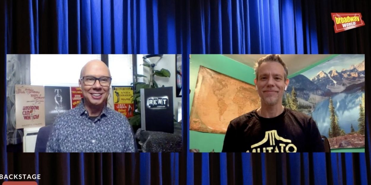 VIDEO: Adam Pascal Visits Backstage LIVE with Richard Ridge- Watch Now! Video