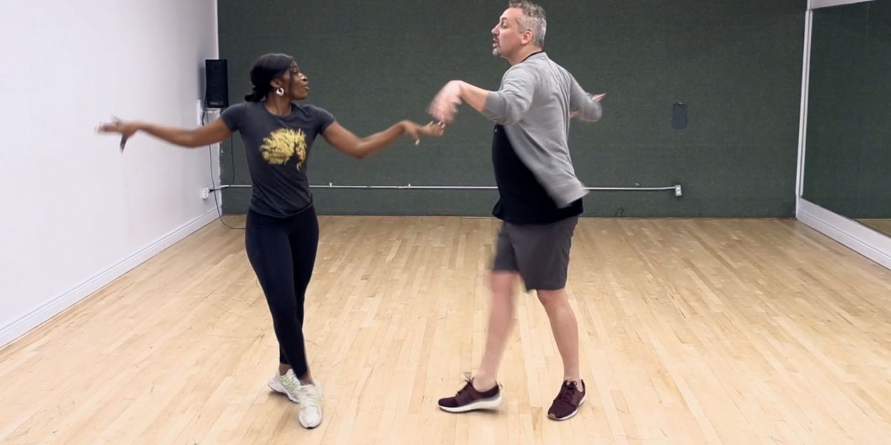 DANCE CAPTAIN DANCE ATTACK: Ben is Rollin' with TINA's Leandra Ellis-Gaston! Video