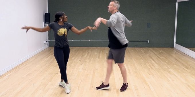 DANCE CAPTAIN DANCE ATTACK: Ben is Rollin' with TINA's Leandra Ellis-Gaston!